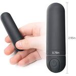 Bullet Vibrator Remote Control, 10 Powerful Modes G Spot Clitoris Stimulator For Travel Waterproof Quiet Mini Vaginal Massager For Women