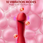 Vibrator Dildo Sex Toys For Women - Rose Sex Toy Clitoral Vibrators With 10 Tongue Licking & 10 Vibration Modes Clit G Spot Anal Vagina Nipple Female Sex Toys, Adult Toy Couples Sex Toys For Women