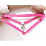 Chastity Devices Clip With Auxiliary Strap Flat Negative Chastity Belt Locked Cock Cage Adult Penis Sm Bondage Sissy Sex Toys For Men & Gay (Pink 3234)