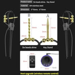 Men Male Electric Shock Beaded Urethral Sound Plug Adjustable Silicone Cock Glans Ring Electro Set With Power Unit Box Urethra Sex Toys Orgasm Masturbate Penis Dilator Expander Chastity (B-Set)