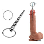 Stainless Steel Urethral Sounds Plug Catheter Sounds Penis Plug Hollow Urethral Dilator For Men Urethral Stimulation Masturbation Sex Toy (5.51Inch)