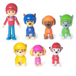 Paw Patrol - Paw Patrol Gift Set 7 Rescue Wheels Figurines - Collectible Action Figures - All-Terrain Theme - Ages 3+