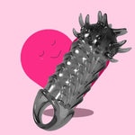 Penis Rings Penis Sleeve Cock Rings Cock Sleeve Delay Ejaculation Stronger Erection,Penis Sleeve With Massage Points Cock Sleeve Penis Ring To Delay Ejaculation Reusable Penis For Men(Style 2)