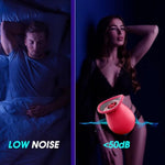 Sucking Vibrator Women Sex Toy - Removable Cup Clitoral Nipple Stimulator G Spot Vibrators With 10 Patterns Brush Suctions Tongue Licking Finger Tickling Clit Tease Rose Adult Sex Toys Games Couple