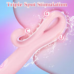 G-Spot Clitoral Vibrator For Woman Orgasm - High-Frequency Vagina Anal Clitoris Dildo Massager Sex Toys With 10 Vibration Modes, Mini Rabbit Vibrators Adult Toys & Games U-Spot Stimulator For Female
