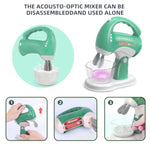 Play Kitchen Toys, Pretend Play Kitchen Appliances Toy Set With Coffee Maker, Mixer, Toaster With Realistic Lights& Sounds, Birthday Gift For Kids Ages 3-5 4-6 6-8 (Green)