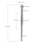 Stainless Steel Urethral Sounds Metal Penis Plug Dilator Masturbation Rod Stimulation For Men Urethral Plug Exercise Expanding