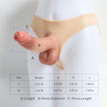 Silicone Realistic Fake Penis Wearable G Spot Stimulation Strong Suction Cup Toy For Masturbation, Sex Toys For Female Couple Lesbian Solid