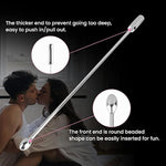 Urethral Sound 4Pcs Beaded Tip Urethral Plug Beginners Kit Set Urinary Dilator Prostate Stimulation Stainless Steel Urethra Masturbation Rod L