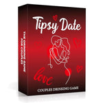 Tipsy Date Couples Games For Adults,Drinking Game For Couples,Drinking Card Games,50 Fun Dares & Questions For Date Night Or Party Games,Perfect Anniversary & Valentines Couples Gifts For Him And Her