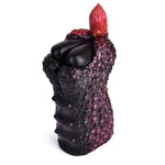 Hip Of The Spirit Beast Masturbator For Sexsual Fantasy Lover,Teasing Tail Foreplay Design,Easy Handheld Single Textured Tunnel Stroker,Open-Ended For Sensational Penetration (Purple-Red)