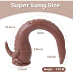 Monster Dildo With Long Tentacle, 18.5Inch Huge Anal Dildos Soft Anal Plug For G-Spot, Thick Dildo Sex Toy For Women With Strong Suction Cup Adult Sex Toys For Gay Men Women