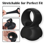 Silicone Testicle Crusher CBT Cock and Ball Torture Penis Clamp Fetish Toys
