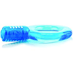 Go Vibe Vibrating Ring - Vibrating Cock Ring - Deep Vibrations - Penis Rings - Couple Sex Toys - Dick Rings For Mutual Pleasure - Blue