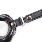 Gag Mouth Silicone Lips Mouth Gag O Ring Mouth Gag Adjustable Strap Mouth Gags Bondage Toys Opening Gag Open Gag For Couples Toys Mouth Gag Games (Black)
