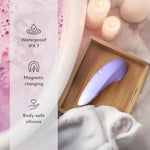 Enhance Lilac 2 In 1 Clitoral Suction Personal Massager & Vibrator And Pjur Aqua Water Based Personal Lubricant 3.4 Fl Oz - Couples Sex Toys Bundle