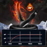 Anal Vibrator With App Control Prostate Massager Vibrating Anal Plug With Heating Function Thrusting Vibrating Anal Plug P Spot Massager Stimulator Plug Adult Sex Toys For Women Men And Couple