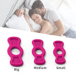 Silicone Cock/Penis Rings Helps Create Firmer And Thicker Erections - Side Tabs For Easy Removal And Adjustment Adult Sex Toys For Men Or Couple 3Pcs (Purple)
