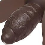 3.65 Inch Diameter Huge Thick Black Dildo, 7.5 Inch Huge Silicone Girthy Dildo No Balls Anal Plug For Deeper Anal Stretcher, Realistic Massive Fat Dildos Adult Sex Toy For Advanced Men Couple Women