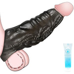 Penis Sleeve For Men Cock Sleeve Extender, Pennis Sleeve Girth Enhancer For Men, Ultra-Soft Middle Small Penis Sheath Delay Ejaculation, Reusable Dragon Penis Extension Male Adult Sex Toys For Couples