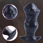 Realistic Horse Anal Plug - Huge Butt Plug Prostate Massager G-Spot Stimulator for Men and Women Silicone Fantasy Dildo with Knots Monster Animal Dildo Sex Toys (L - 6.3")