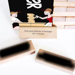 N Tower Questions Game - 54 Fun Conversation Starters - Commands For Game Nights, Date Nights, & To Deepen Connections - A Spin On Fun Classic Games Like Tumbling Wooden Block Tower Games