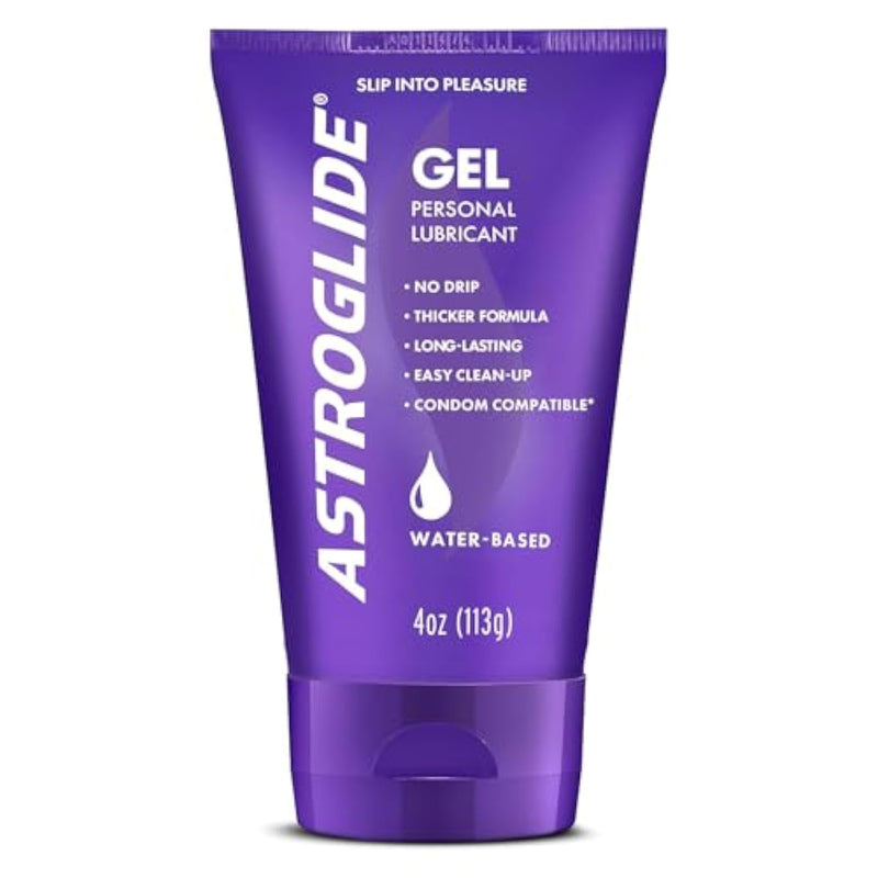 Astroglide Silicone Lube (5oz) and Water Based Lube (4oz) Personal Lubricants Bundle