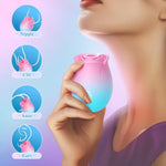 Vibrator Sex Toy Adult Toys - App Control Rose Sex Toy Adult Toy With 5 Sucking & Vibrating Modes For Women Nipple Toys, G Spot Vibrators Rose Sucker Sex Games Stimulator For Couple Woman
