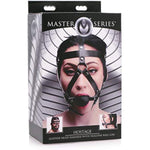 Leather Head Harness With Ball Gag