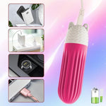 Silicone Bullet Vibrator Adult Sex Toys For Women Mini Vibrator With 10 Vibration Modes For Nipple Clitoral Stimulation Waterproof Rechargeable Portable