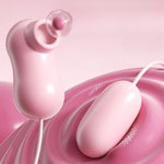 Vibrating Nipple Sucker And Vibrating Egg G Spot 10 Speed Women Masturbation Bullet Vibrator Sex Toys For Women Adult Sex Toys