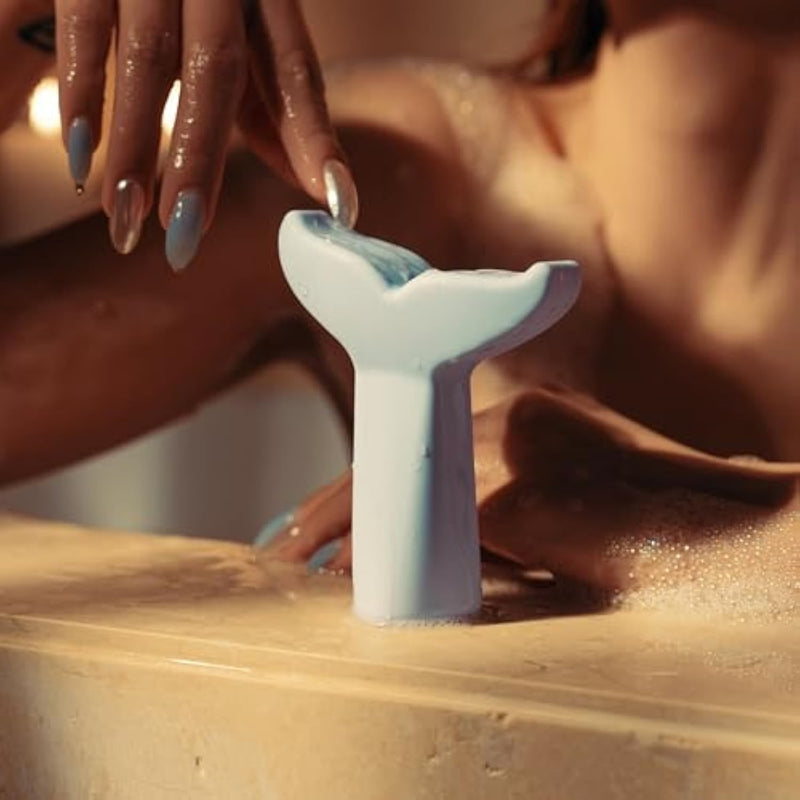 Ula Clitoral Stimulator For Women | Sleek Whale-Inspired Design Adult Sex Toy | Ultra Soft Mini Vibrator For Travel | 10 Vibration Settings | Waterproof (Ipx7) | Usb Rechargeable