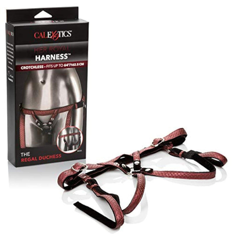 Novelties Her Royal Harness The Regal Duchess – Red