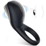 Vibrating Cock Ring Male Sex Toys With Clitoral Stimulator,Penis Ring Vibrator With 8 Vibration Modes Waterproof Rechargeable Cock Ring Vibrator Adult Sex Toys For Couples Male Masturbator