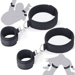 Sex Bondage Wrist & Thigh Cuffs Bdsm Bondage Restraints Set, Adult Sex Toys For Women With Adjustable Leg Straps Handcuffs For Bedroom Couple Beginner Sm Game Play, Bed Sex Restraints Cuffs For Fetish