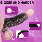 Penis Sleeve For Men Cock Sleeve Extender, Pennis Sleeve Girth Enhancer For Men, Ultra-Soft Middle Small Penis Sheath Delay Ejaculation, Reusable Dragon Penis Extension Male Adult Sex Toys For Couples
