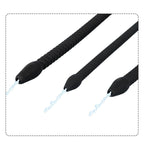 Thread Urethral Sounds Adult Sex Toy Silicone Penis Plug Urethral Dilator Set For Advanced Player Dilator Prostate(Black,9Mm)