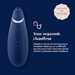 Premium 2 Clitoris Vibrator For Women | Clit Sucker Adult Toys | Vibrating Adult Sex Toy | Clit Stimulator For Woman With 14 Suction Speeds | Waterproof Clitoral Stimulation Massager | Blue