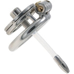 Sex Toys Stainless Steel For Men Bdsm Penis Cage With Urethral Catheter Chastity Cage Chastity Lock Male Metal Beginner Device Penis Ring Prevent Erection Couple Dildo Sex Toys Stimulator