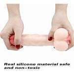 M6-Suitable For Man&Woman-Masturbators Cup-Thickening Delay Extension Sleeve-Reusable Condom