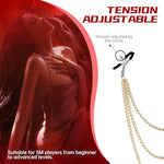 Nipple Clamps BDSM Bondage Sex Toys for Women, Nipple Toys BDSM Kit Toys Nipple Clips for Adult Play, Bondage Gear & Accessories Nipple Clamps Sensory Toys Woman Sex Accessories