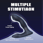 E-Bass Rocker Prostate Massager Anal Vibrator Anal Plug Anal Sex Toys With 20 Pleasure Modes Remote Control Prostate Massage Thrusting Dildo Sex Toys For Men