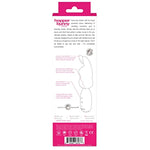 Hopper Bunny Vibrator, Clitoral Vibrating Massage Wand, Rechargeable 10 Function Bullet, Ultra Powerful Waterproof Adult Sex Toy Vibe (Pink)