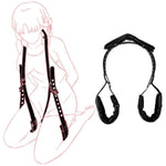 Bdsm Bondage Kit With U-Shaped Pillow Sex Swing Sling Adult Sex Toys With Adjustable Thigh Cuffs Leg Straps Bed Restraints Sets For Sm Game Beginner Couples Sex Pleasure