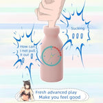 Milker Stroker Male Masturbator 0.77Lbs, Mini Home Dorm Private Use, Adult Sex Toys, Male Pleasure Doll With Textured Tunnel, Portable Pocket Vagina, Male Penis Glans Trainer (Pink)