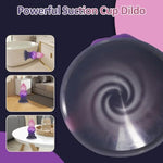 10.2'' Thick Dildo, Huge Monster Dildo, Knot Dildos With Suction Cup, Purple Fantasy Sex Toy For Clitoral Vaginal Anal Stimulation, Silicone Thick Anal Dildos For Women, Men, Couples Adult Toys
