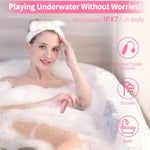 Bullet Vibrator Adult Sex Toys - G Spot Stimulator Women Sex Mini Finger Vibrator Remote Control Dildo Waterproof Ipx7 With 8 Vibrating-Thrusting Modes Wearable Female Sex Vibrators For Couple