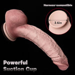 11” Realistic Huge Thick Big Dildo: 7" Girthy Giant Anal Dildo With Suction Cup, Soft Real Skin Dual Density Silicone Dildos, Xl Large Massive Long Dildos For Men Women Gay, Adult Sex Toys & Games