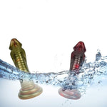 Monster Dildo - 9.05'' Silicone Realistic Thick For S Anal Plug With Strong Suction Cups Dildo Adult Sex Toys & Games For Men Women (Red)