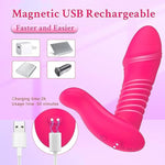 Wearable Butterfly Thrusting Sex Toys - Dildo G Spot Vibrator Anal Sex Toy With 10 Thrusting, Butterfly Clitoral Vibrators Female Couples Sex Toy, Nipple Adult Sex Toys For Women Men